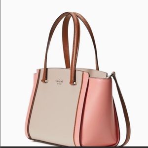 Kate Spade Geraldine satchel beige/pink purse